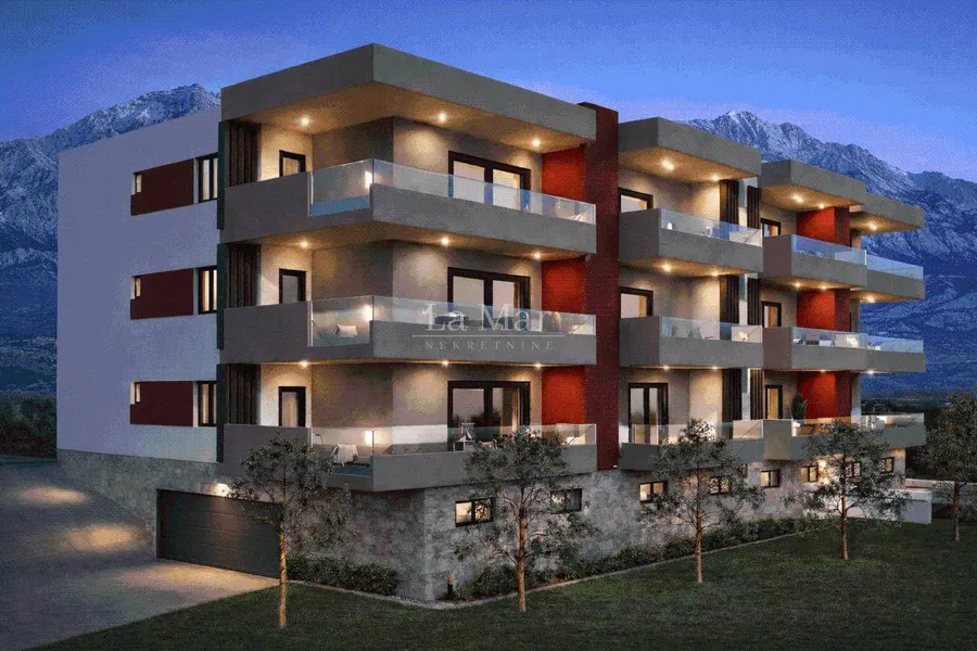 MAKARSKA- moderna novogradnja na odličnoj lokaciji - S6-ZD  II. kat - 90,05 m2