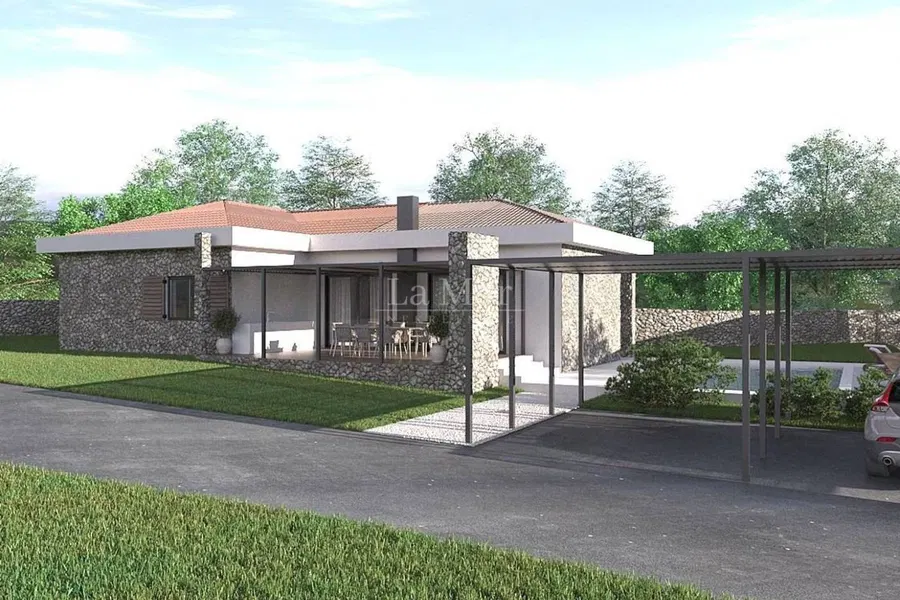 NOVO - Vila s bazenom kod Novalje - 139 m2- 530.000