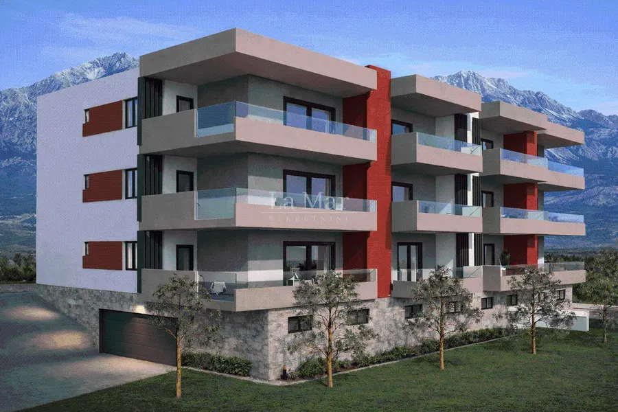 MAKARSKA- moderna novogradnja na odličnoj lokaciji - S2- 81,22 m2 - visoko prizemlje