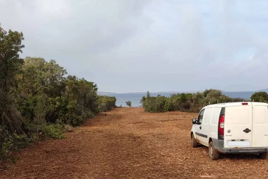 ĆUNSKI, MALI LOŠINJ, poljoprivredno zemljište uz more