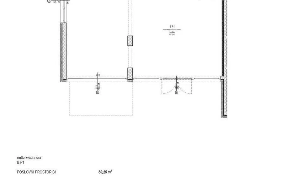 POSLOVNI PROSTOR 62,40m2 - SV. KRIŽ ZAČRETJE - NOVOGRADNJA