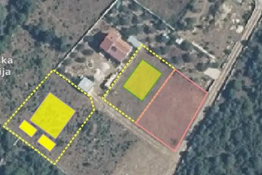 Građevinsko zemljište, Vrsi, 535 m2